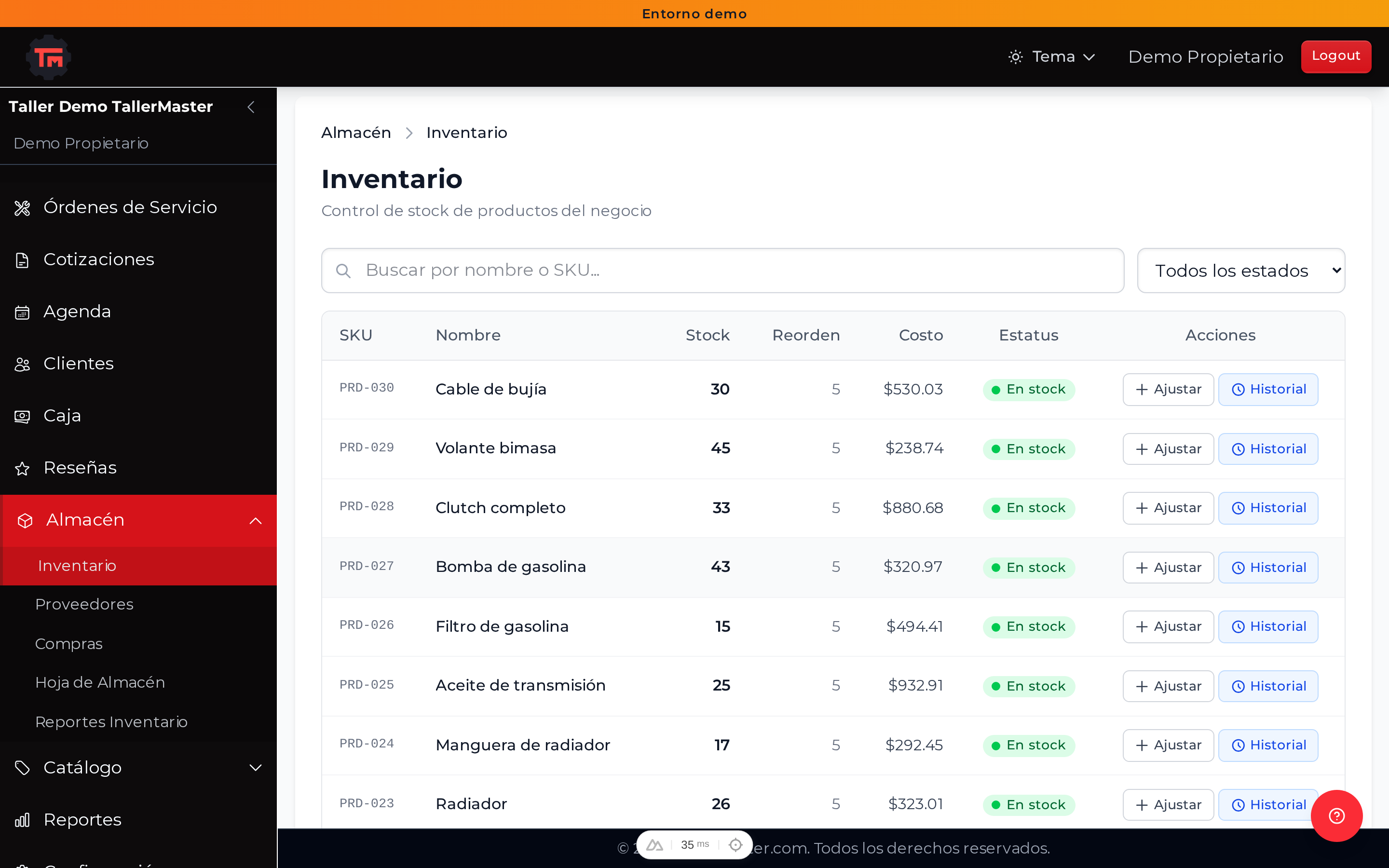 Controla tu inventario